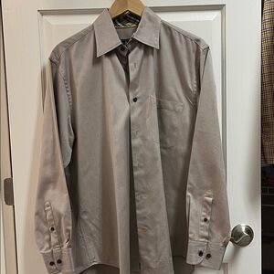 Men’s Long Sleeve Robert Talbots Dress Shirt